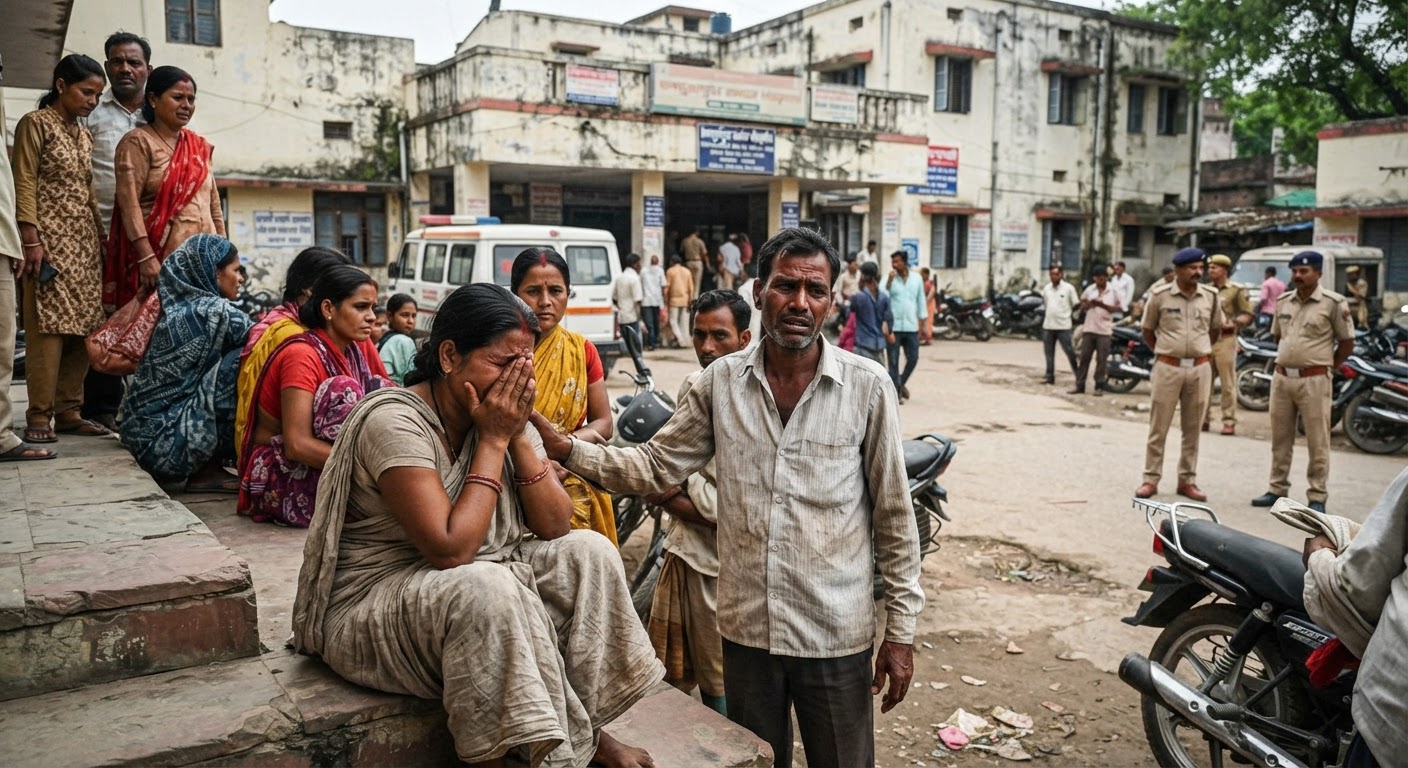 भागलपुर सदर अस्पताल में इलाज के दौरान आठ साल की बच्ची की मौत