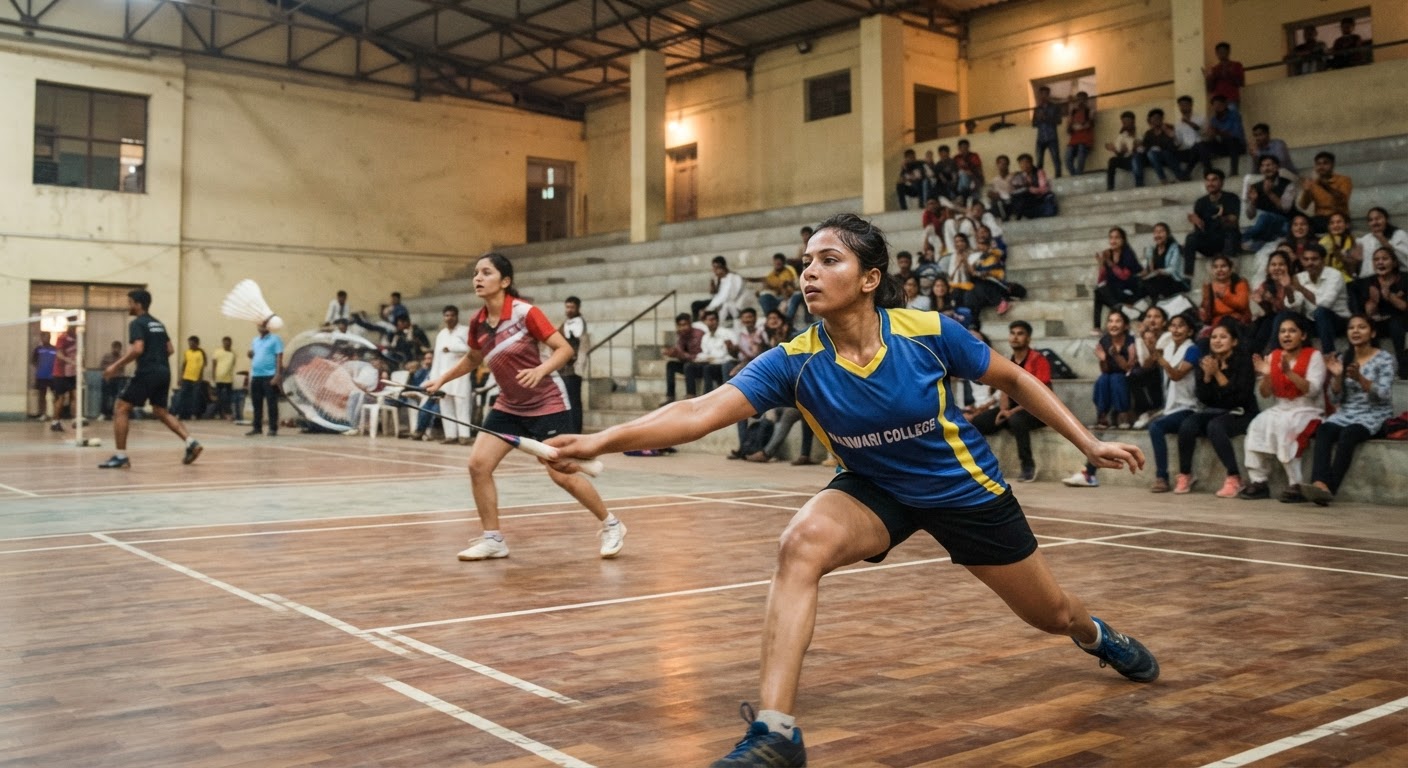 शुरुआत हुई! भागलपुर यूनिवर्सिटी में शानदार बैडमिंटन प्रतियोगिता