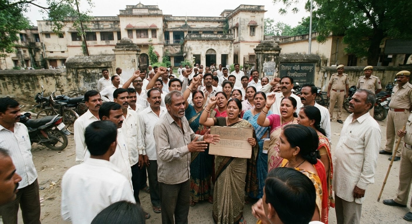 TMBU कर्मचारियों का बड़ा ऐलान, दशहरा के बाद वेतन कटौती के खिलाफ तेज होगा जोरदार आंदोलन
