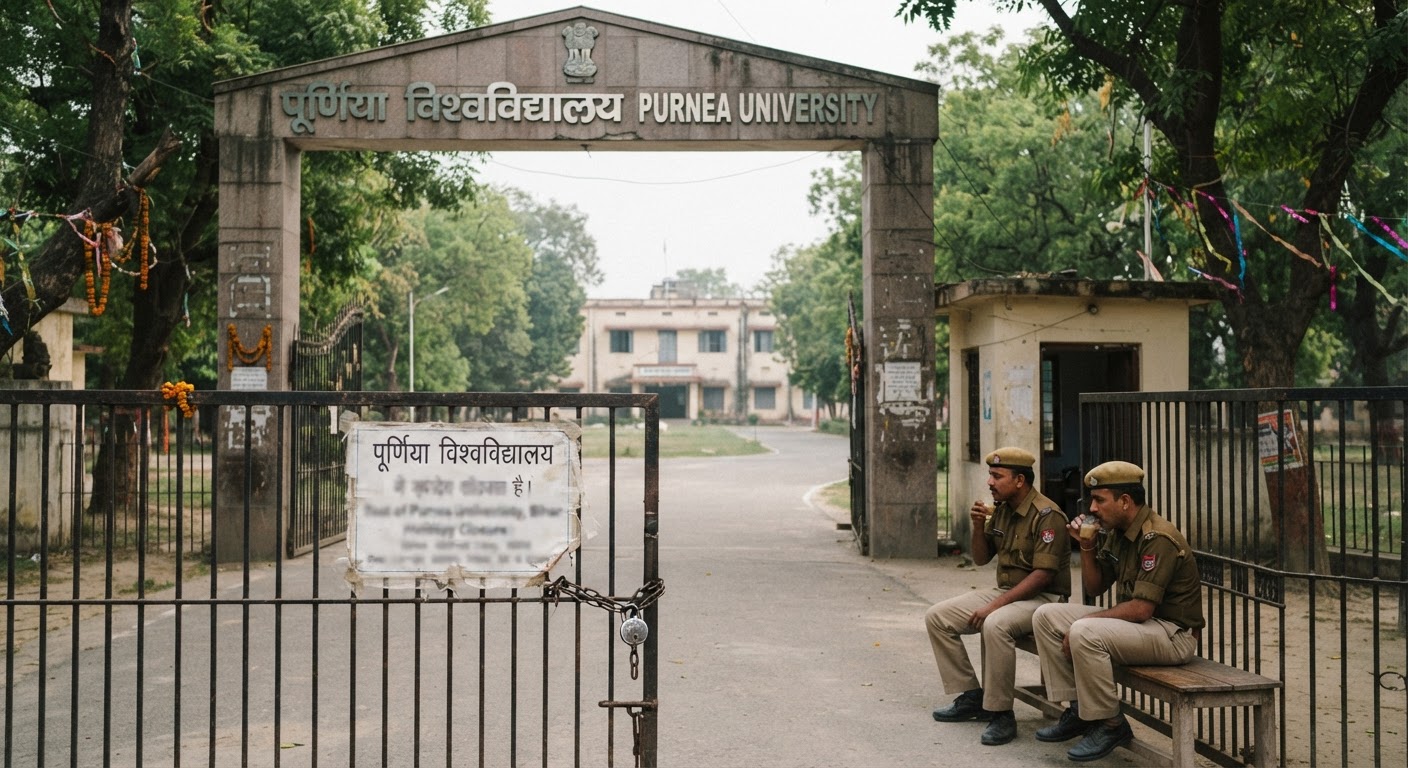 पूर्णिया विश्वविद्यालय में दुर्गा पूजा की छुट्टी घोषित, जानिए कब आएंगे रिजल्ट!