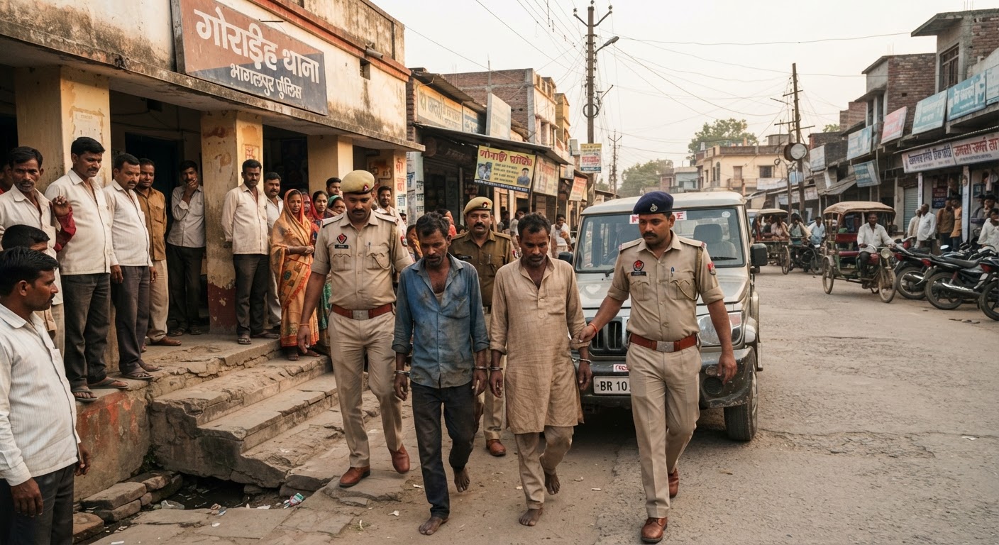 गोराडीह पुलिस की बड़ी कार्रवाई, लंबे समय से फरार दो आरोपी गिरफ्तार