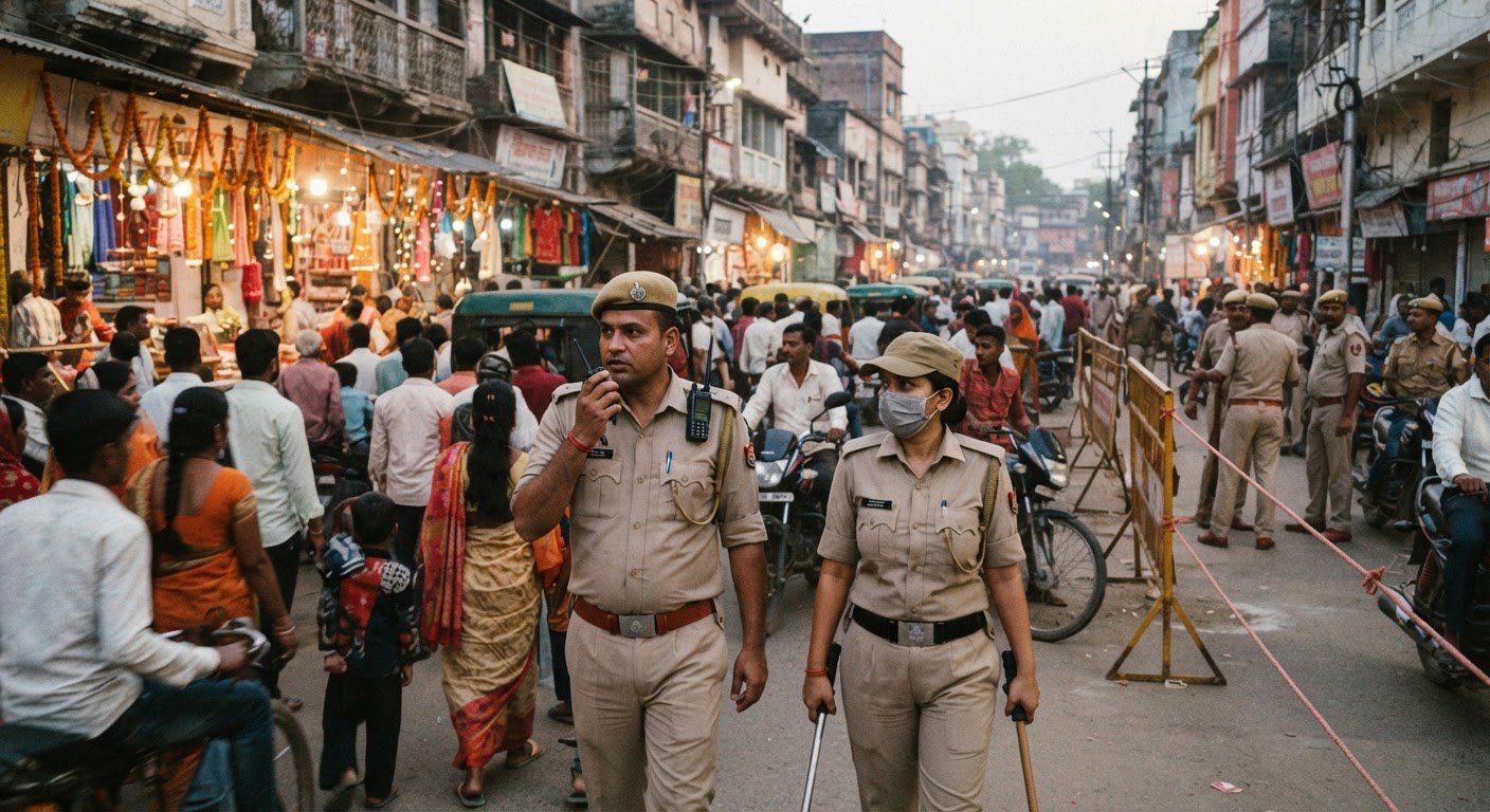 त्योहारों पर रहेगी कड़ी सुरक्षा, ड्रोन से होगी निगरानी