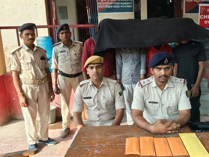 पूर्णिया में बड़ी चोरी का पर्दाफाश, पांच गिरफ्तार और सोना-नकदी बरामद