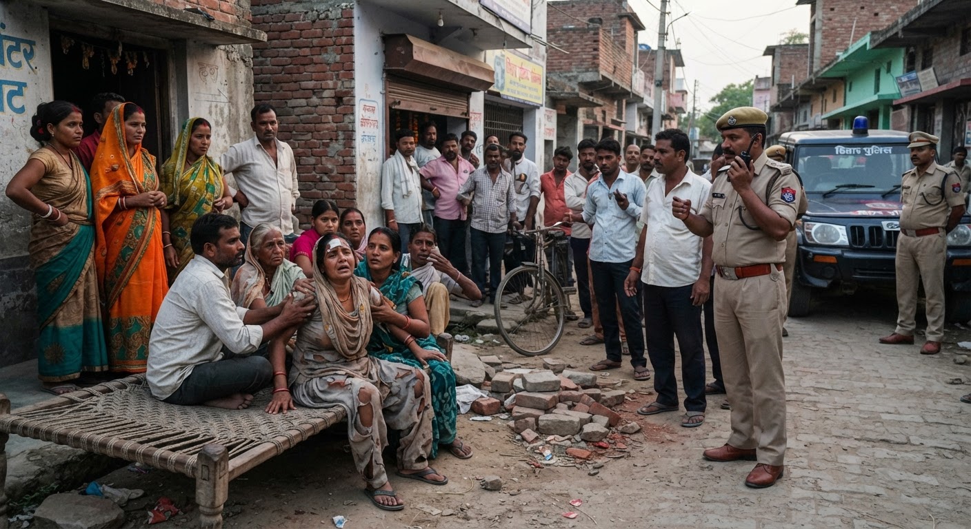 अररिया में खूनी संघर्ष! आपसी विवाद में महिला गंभीर रूप से घायल