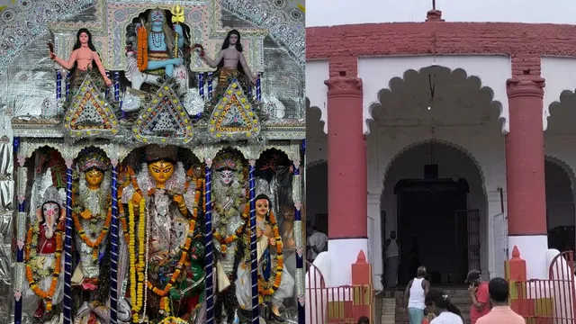 भागलपुर में बंगाली समाज ने की मां दुर्गा की पावन संधि पूजा