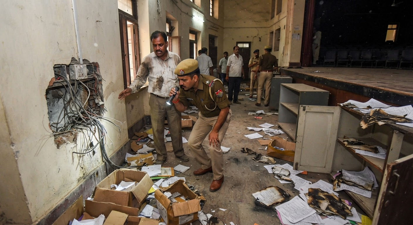 TMBU ऑडिटोरियम में दुर्गा पूजा की छुट्टियों में चोरी!