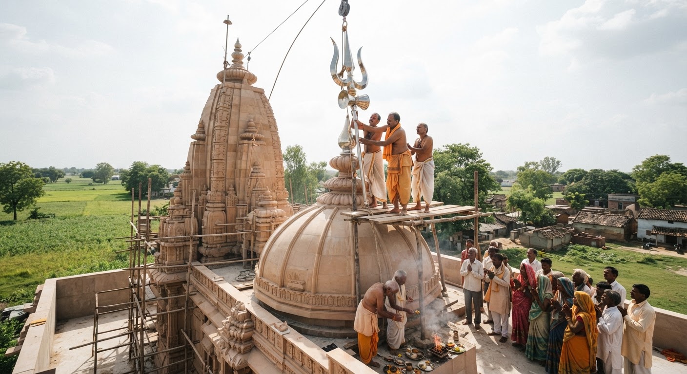 सहरसा के श्री नीलकंठ कालिका मंदिर में 26 अक्टूबर को होगी त्रिशूल स्थापना