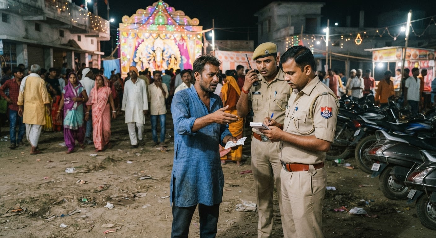 खगड़िया में दुर्गा पूजा मेले से बाइक चोरी, पुलिस जांच शुरू