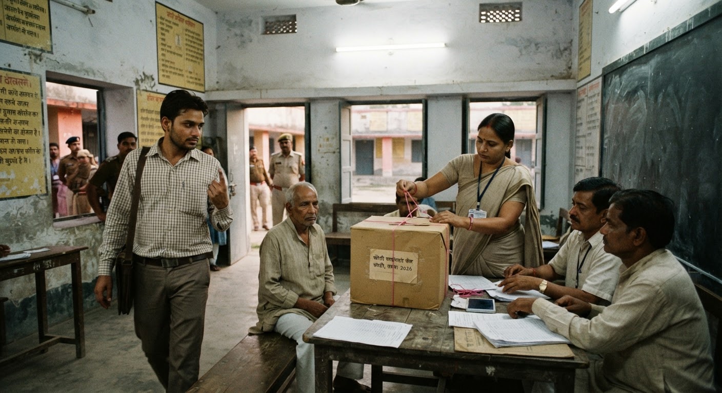 कोसी स्नातक निर्वाचन क्षेत्र का चुनाव शांतिपूर्ण ढंग से हुआ संपन्न