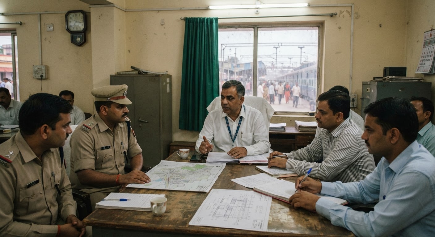 भागलपुर स्टेशन सुरक्षा पर खास बैठक, देखिए रेलवे अधिकारियों के बड़े फैसले