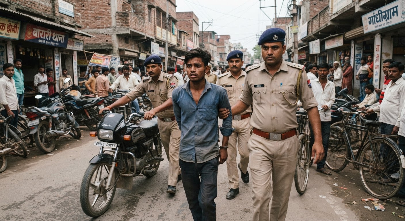 बड़ी कार्रवाई: भागलपुर के बरारी से चोरी की बाइक के साथ 19 साल का युवक गिरफ्तार