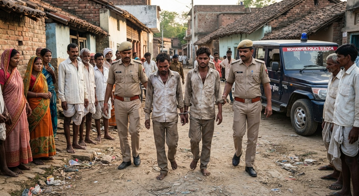 भागलपुर में ग्रुप लोन को लेकर दो भाइयों में खूनी संघर्ष, दोनों गिरफ्तार