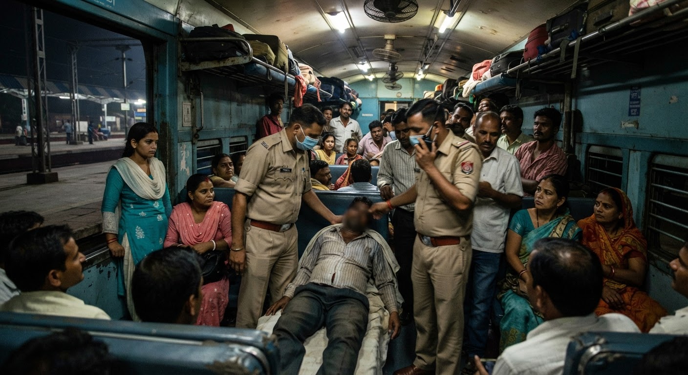 बड़ी खबर: भागलपुर स्टेशन पर साहिबगंज-जमालपुर पैसेंजर ट्रेन से 40 वर्षीय व्यक्ति का शव बरामद