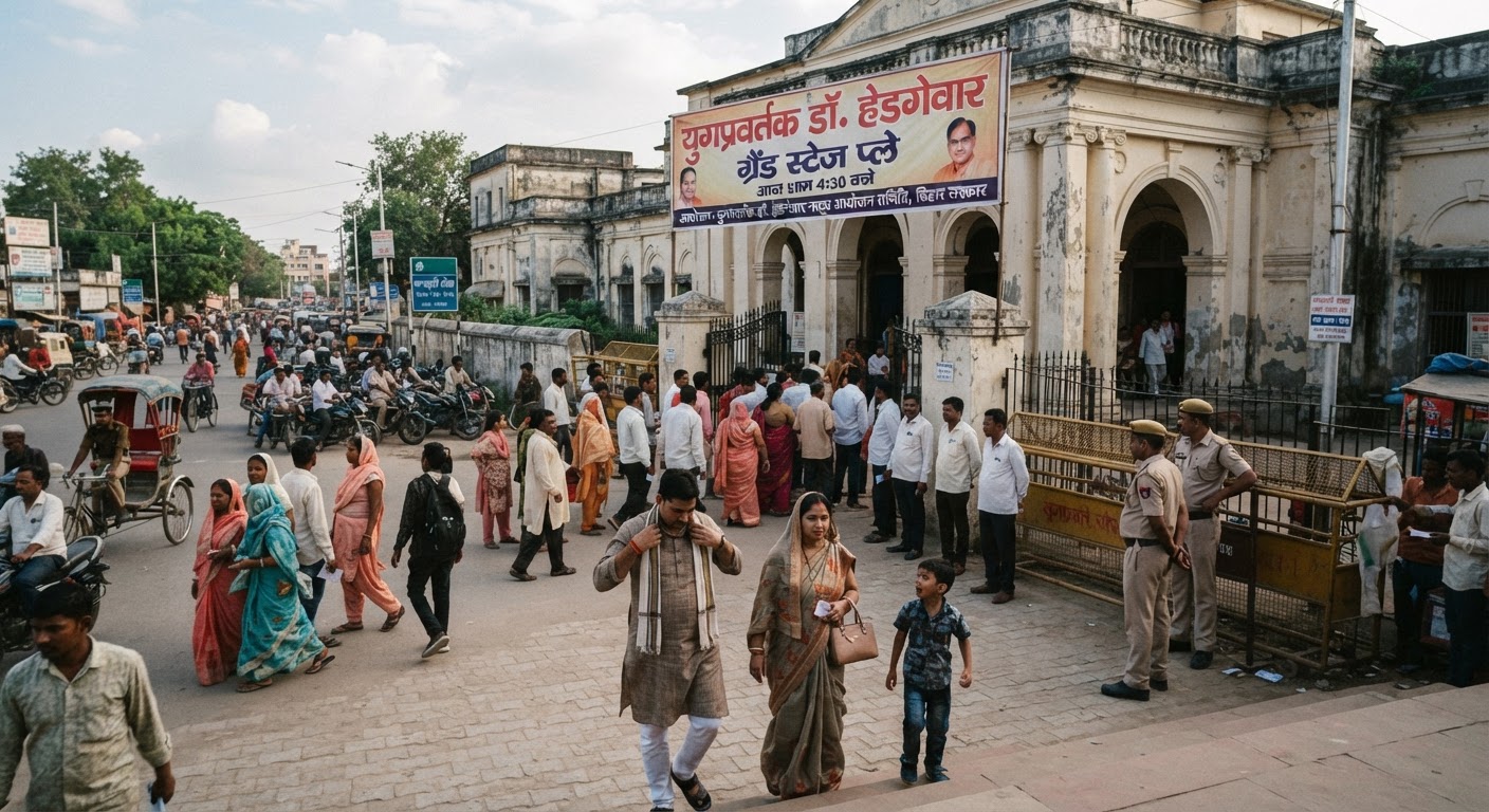 भागलपुर टाउन हॉल में सजेगा नाटक का भव्य मंच, जरूर देखें