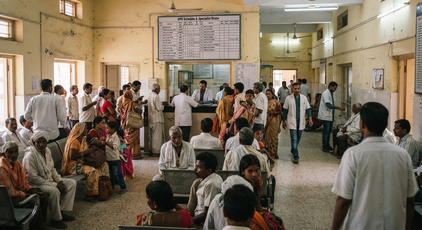 भागलपुर सदर अस्पताल का नया ओपीडी शेड्यूल और डॉक्टरों की ड्यूटी लिस्ट जारी