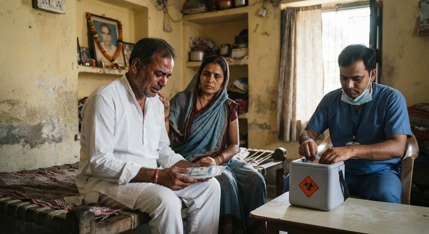 फारबिसगंज में 85 वर्षीय बुजुर्ग के नेत्रदान से जगी नई उम्मीद
